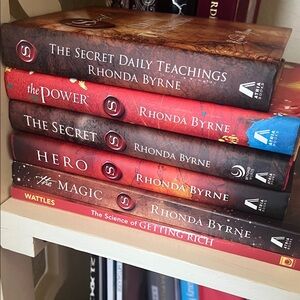 The Secret and others by Rhonda Byrne